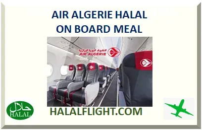 Air Algérie cabin with rows of blue seats and overhead lockers seen from the aisle