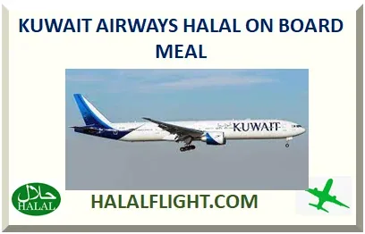 Kuwait Airways aircraft flying above clouds, illustrating the airline's onboard food and cabin service guide