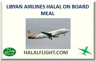 Avion de Libyan Airlines en approche, train d'atterrissage sorti, en illustration du guide de la restauration à bord de la compagnie